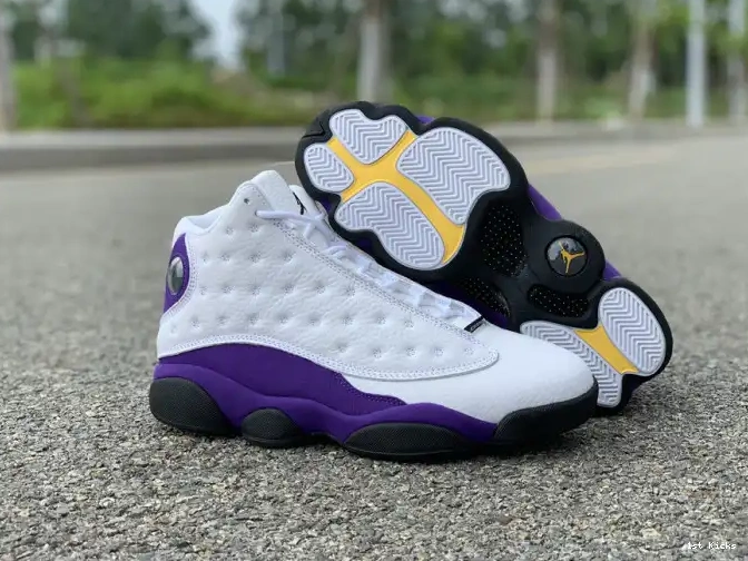 1st Kicks Air Jordan 13 Lakers 414571-105 0622